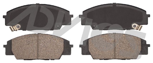 Disc Brake Pad Set - Front for 2000-2009 Honda S2000 (Advics AD0829)