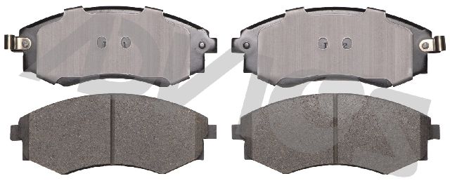 Disc Brake Pad Set - Front for 2001-2002 Kia Optima (Advics AD0700)