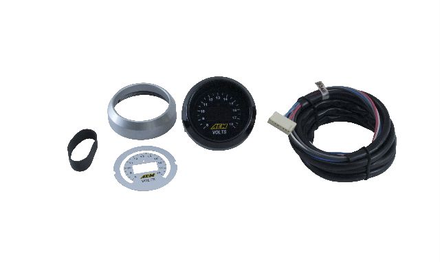 AEM Electronics Voltmeter Gauge 