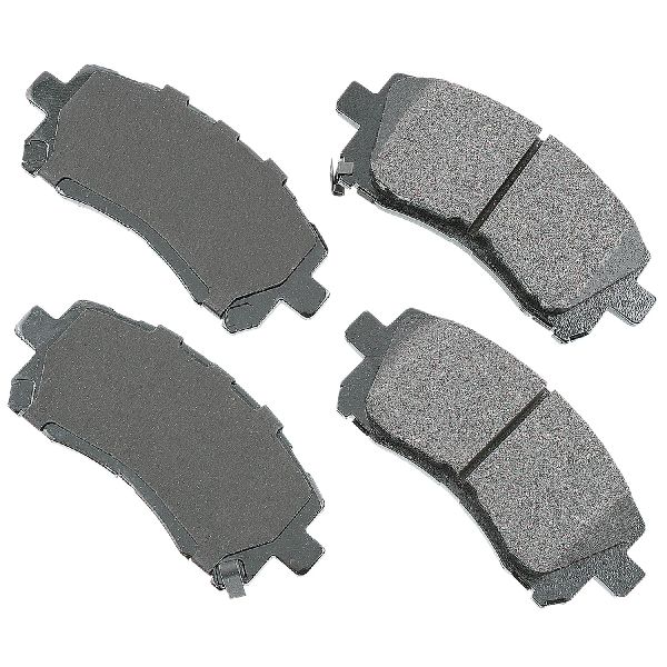 Disc Brake Pad Set - Front for 1996-2002 Subaru Legacy (Akebono ACT721)