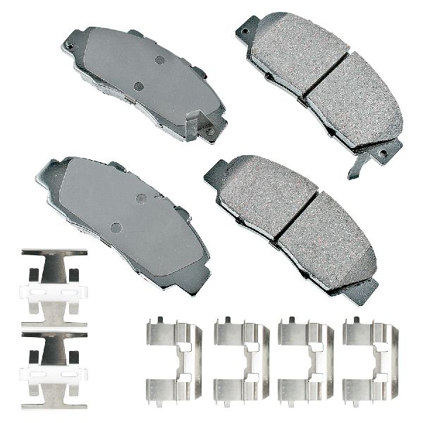 Disc Brake Pad Set - Front for 1997-2001 Honda CR-V (Akebono ACT503A)