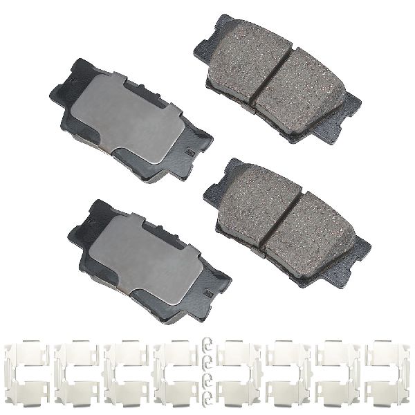 Disc Brake Pad Set - Rear for 2010-2012 Lexus HS250h (Akebono ACT1212A)