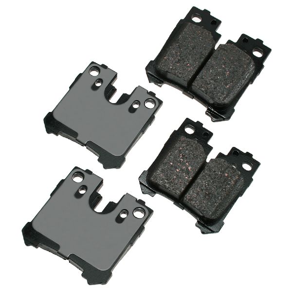 Disc Brake Pad Set - Rear for 2008-2016 Lexus LS600h (Akebono ACT1283)