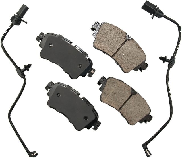 Disc Brake Pad Set - Rear for 2018-2022 Audi Q5 (Akebono EUR1898)