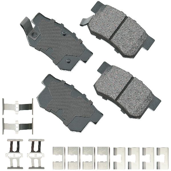 Disc Brake Pad Set - Rear for 1997-2001 Acura Integra (Akebono ACT537A)