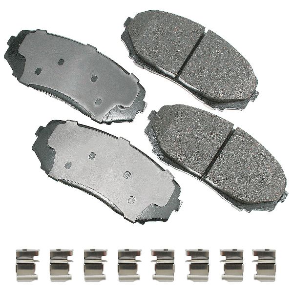 Disc Brake Pad Set - Front for 2007-2012 Mazda CX-7 (Akebono ACT1258)