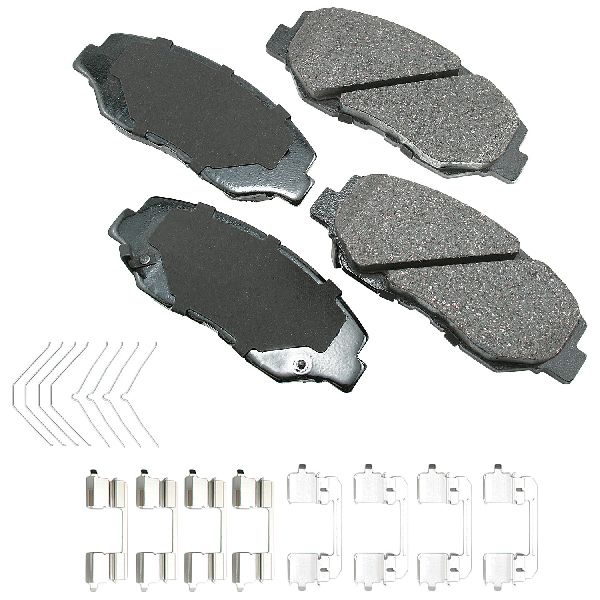 Disc Brake Pad Set - Front for 2003-2011 Honda Element (Akebono ACT914A)