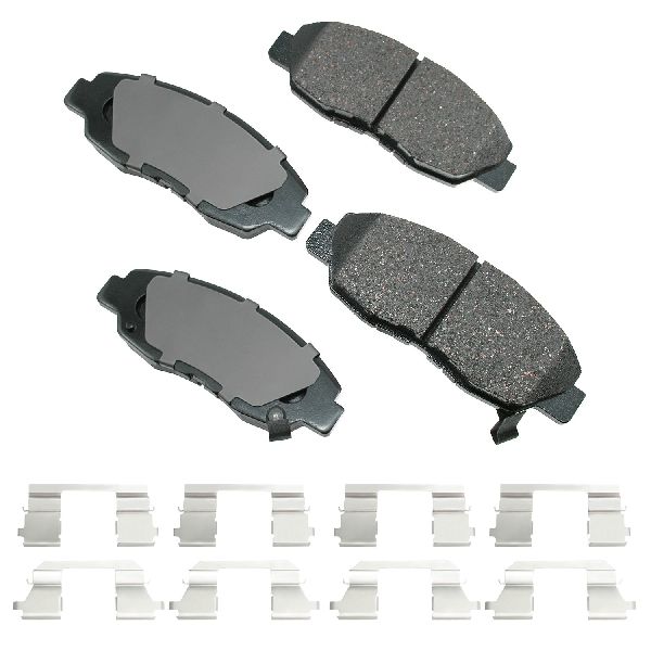 Disc Brake Pad Set - Front for 2010-2014 Honda Insight (Akebono ACT465D)