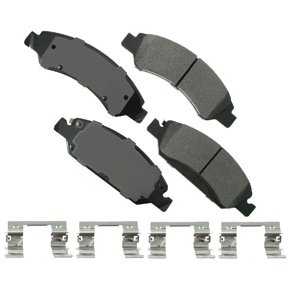 Disc Brake Pad Set - Front for 2015-2020 Chevrolet Suburban (Akebono ACT1363)