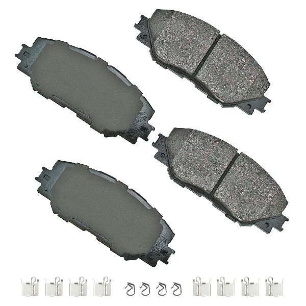 Disc Brake Pad Set - Front for 2008-2014 Scion xD (Akebono ACT1210A)