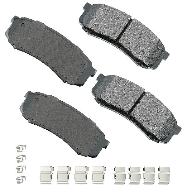 Disc Brake Pad Set - Rear for 2003-2009 Lexus GX470 (Akebono ACT606A)