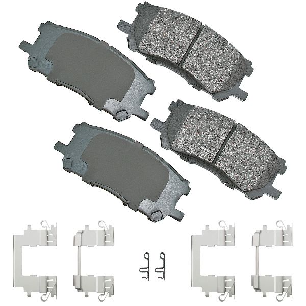 Disc Brake Pad Set - Front for 2006-2008 Lexus RX400h (Akebono ACT1005A)