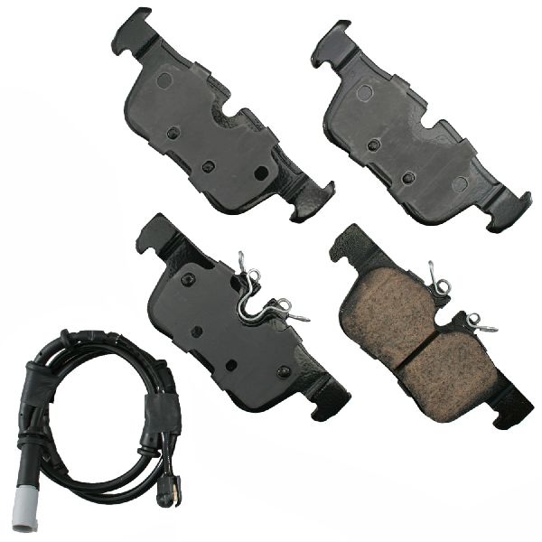 Disc Brake Pad Set - Rear for 2016-2022 BMW X1 (Akebono EUR1762)