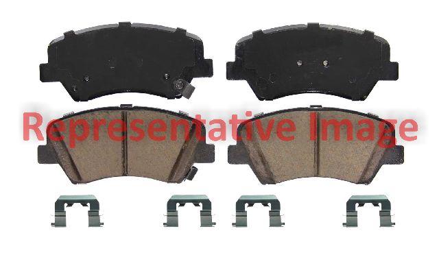 Disc Brake Pad Set - Rear for 2023-2024 GMC Canyon (Akebono ACT2174)