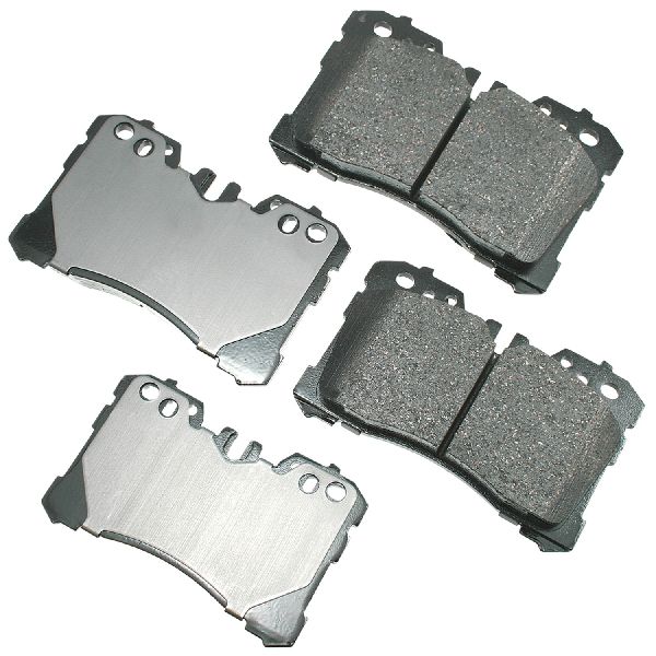 Disc Brake Pad Set - Front for 2008-2016 Lexus LS600h (Akebono ACT1282)