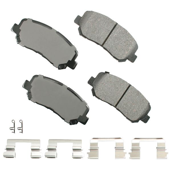 Disc Brake Pad Set - Front for 2014-2022 Jeep Cherokee (Akebono ACT1623)