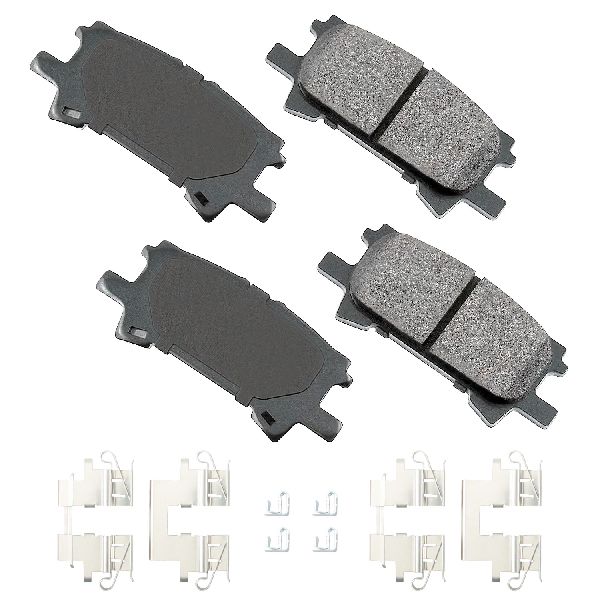Disc Brake Pad Set - Rear for 2003-2007 Toyota Highlander (Akebono ACT996A)