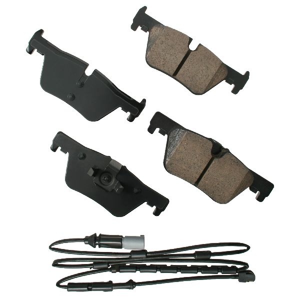 Disc Brake Pad Set - Rear for 2012-2018 BMW 320i (Akebono EUR1613)
