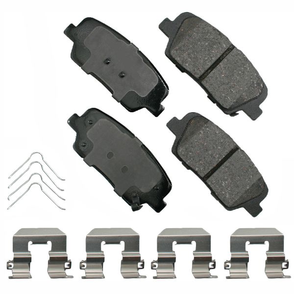 Disc Brake Pad Set - Rear for 2018-2021 Kia Stinger (Akebono ACT1816)