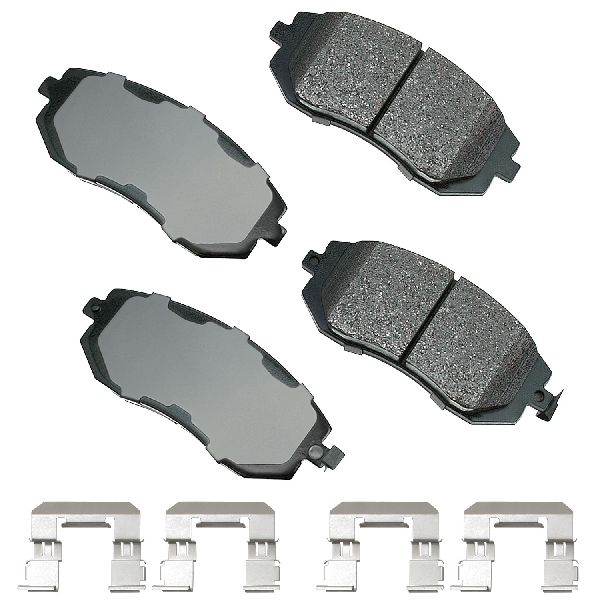 Disc Brake Pad Set - Front for 2005-2006 Saab 9-2X (Akebono ACT929A)