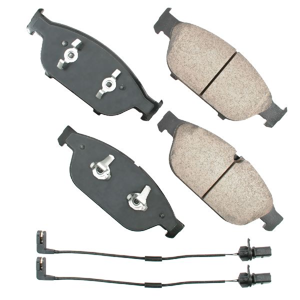 Disc Brake Pad Set - Front for 2010-2015 Audi A8 Quattro (Akebono EUR1549)