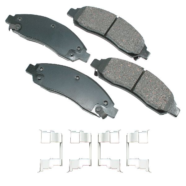 Disc Brake Pad Set - Front for 2004-2008 GMC Canyon (Akebono ACT1039)