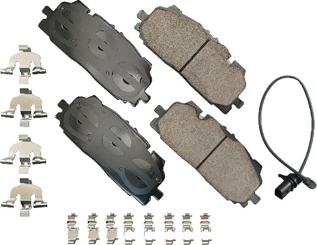 Disc Brake Pad Set - Front for 2021 Audi A4 (Akebono EUR1894)