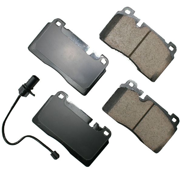 Disc Brake Pad Set - Front for 2014-2017 Audi Q5 (Akebono EUR1663)