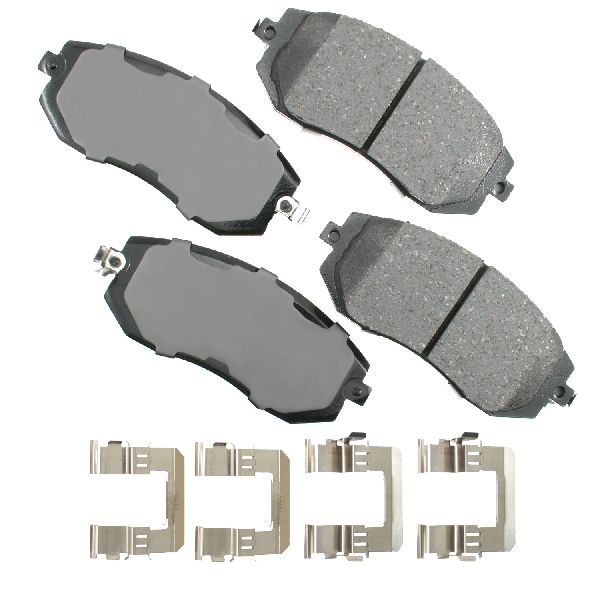 Disc Brake Pad Set - Front for 2013-2016 Scion FR-S (Akebono ACT1539)