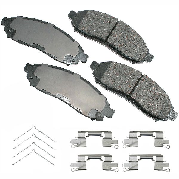 Disc Brake Pad Set - Front for 2009-2012 Suzuki Equator (Akebono ACT1094)