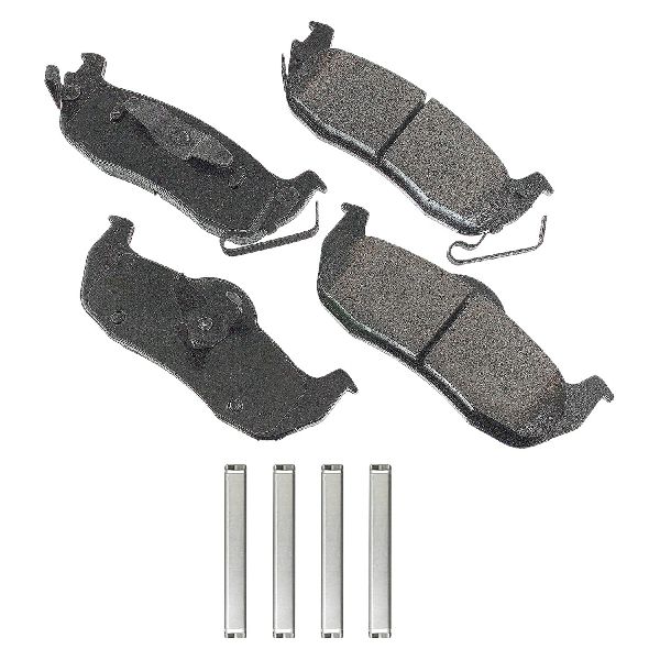 Disc Brake Pad Set - Rear for 2005-2019 Nissan Armada (Akebono ACT1041)