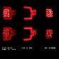 ANZO Tail Light 