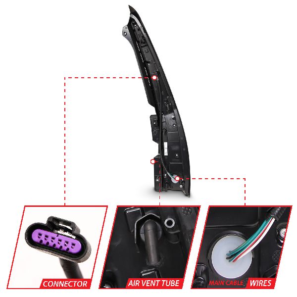 ANZO Tail Light 