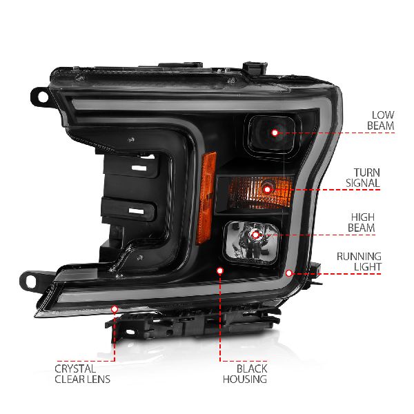 ANZO Headlight Assembly 