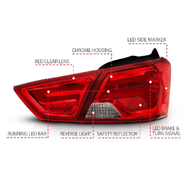 ANZO Tail Light 