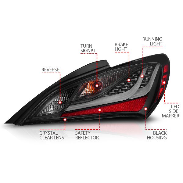 ANZO Tail Light 