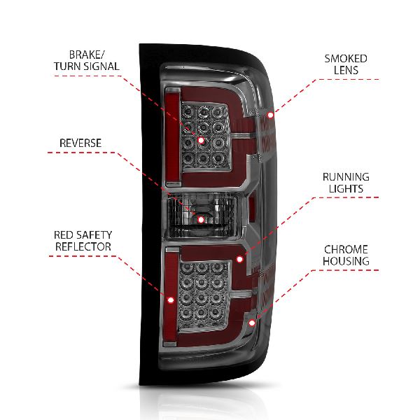 ANZO Tail Light 