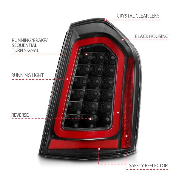 ANZO Tail Light 