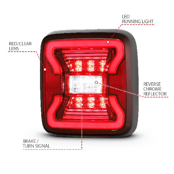 ANZO Tail Light 