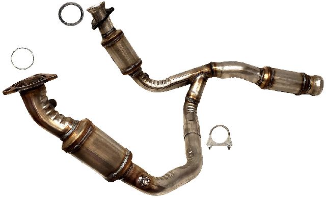 Catalytic Converter - Front (AP Exhaust 645149)