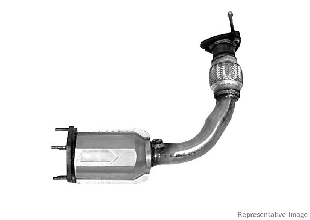 AP Exhaust Catalytic Converter with Integrated Exhaust Manifold  Front Left 