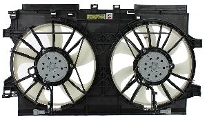 APDI 6010352 Dual Radiator and Condenser Fan Assembly
