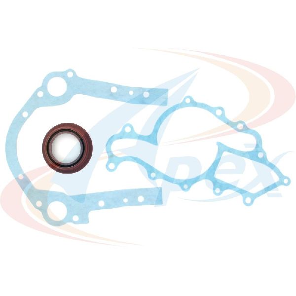 Engine Timing Cover Gasket Set for 1986-2007 Ford Taurus (Apex ATC4250)