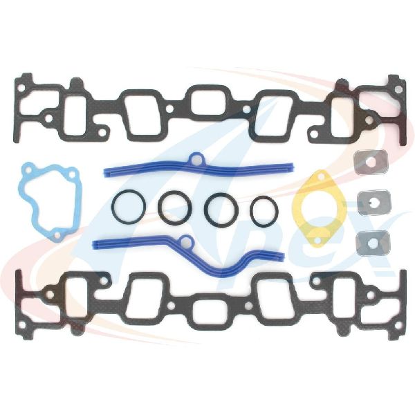 Engine Intake Manifold Gasket Set for 1982-1987 Cadillac Eldorado (Apex AMS3510)