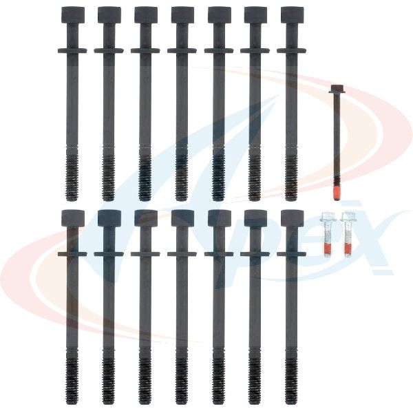 Engine Cylinder Head Bolt Set for 2002-2006 Chevrolet Trailblazer EXT (Apex AHB329)