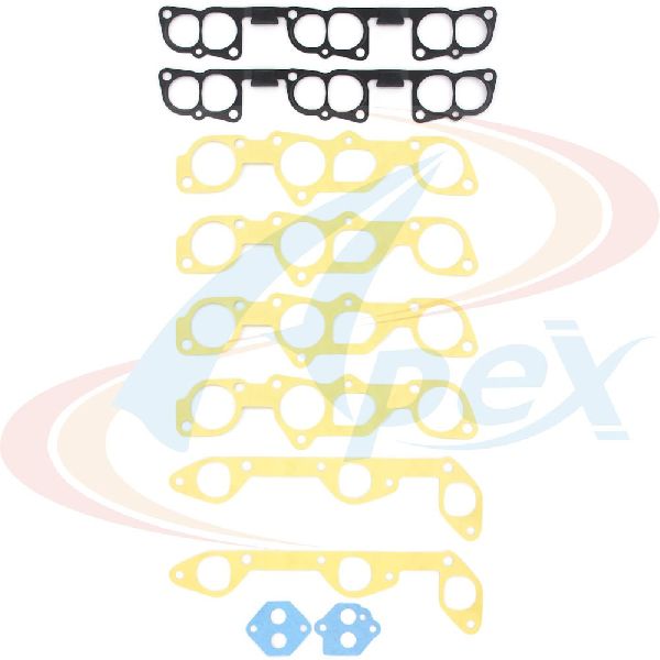 Engine Intake Manifold Gasket Set for 1989-1995 Ford Taurus (Apex AMS4900)