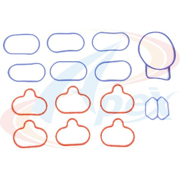 Engine Intake Manifold Gasket Set for 2001-2004 Mazda Tribute (Apex AMS4833)