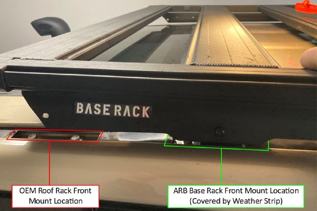 ARB Roof Rack Mount Kit 