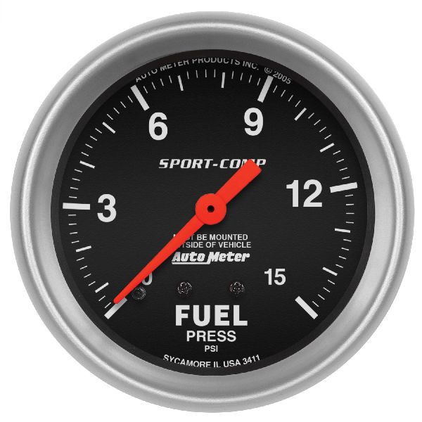 AutoMeter Fuel Pressure Gauge 