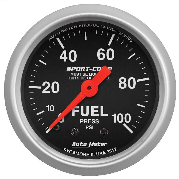 AutoMeter Fuel Pressure Gauge 
